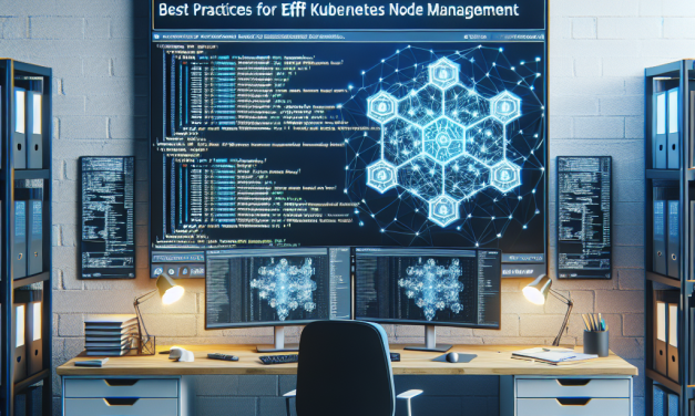 Best Practices for Efficient Kubernetes Node Management