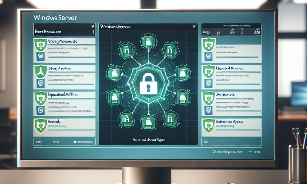 Best Practices for Securing File Sharing on Windows Server