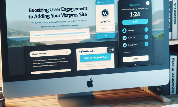 Boosting User Engagement: The Benefits of Adding Live Chat to Your WordPress Site