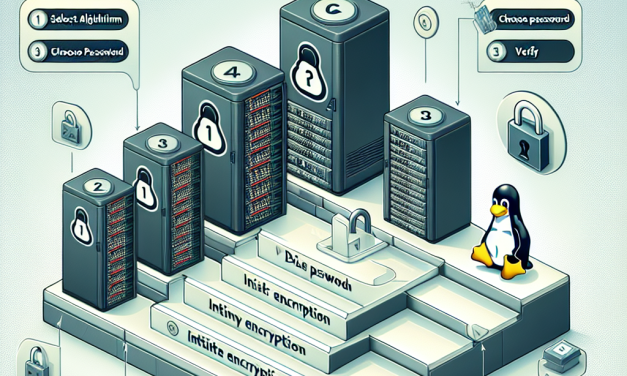 Securing Your Data: A Step-by-Step Guide to Disk Encryption with LUKS on Linux Servers