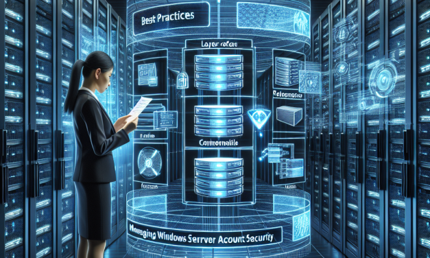 Best Practices for Managing Windows Server Service Account Security