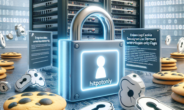 Enhancing Cookie Security on Linux Servers with HTTPOnly Flags