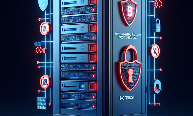 Implementing Zero Trust Architecture on Windows Server