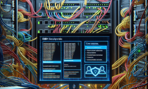 Understanding SMBv1 Security Risks in Windows Server