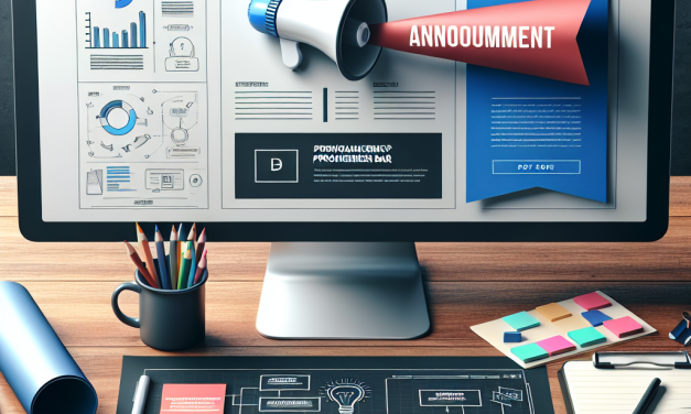 Effective Strategies for Implementing Announcement Bars to Boost Promotions