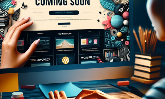 How to Create an Eye-Catching Coming-Soon Page in WordPress