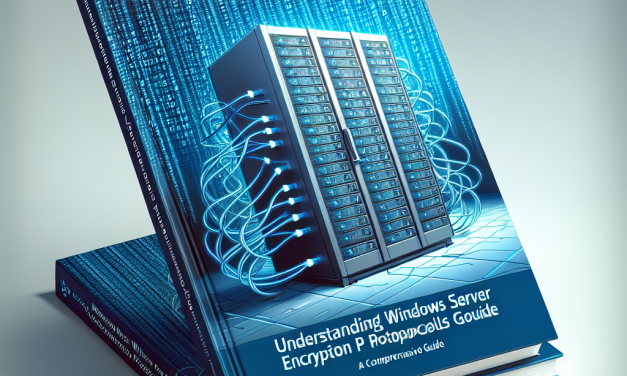 Understanding Windows Server Encryption Protocols: A Comprehensive Guide