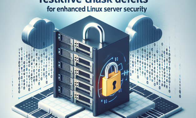 Configuring Restrictive Umask Defaults for Enhanced Linux Server Security