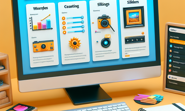 Mastering Advanced Gallery Creation with Sliders in WordPress
