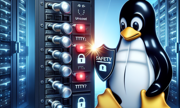 Securing Your Linux Server: Disabling Unused TTYs for Enhanced Safety