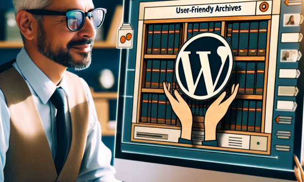 Best Practices for Designing User-Friendly Archives in WordPress
