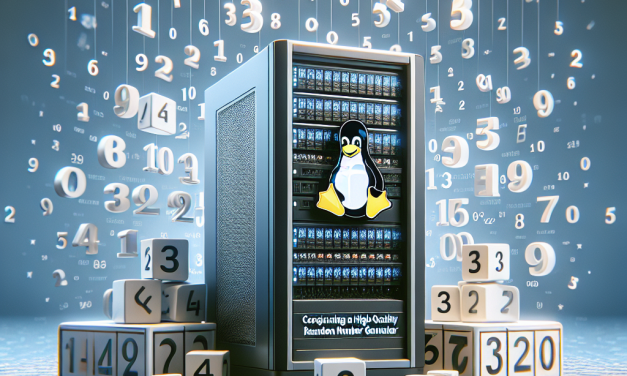 Configuring a High-Quality Random Number Generator on Your Linux Server