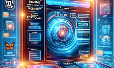 Creating a Dynamic Portfolio: Exploring Custom Filters in WordPress