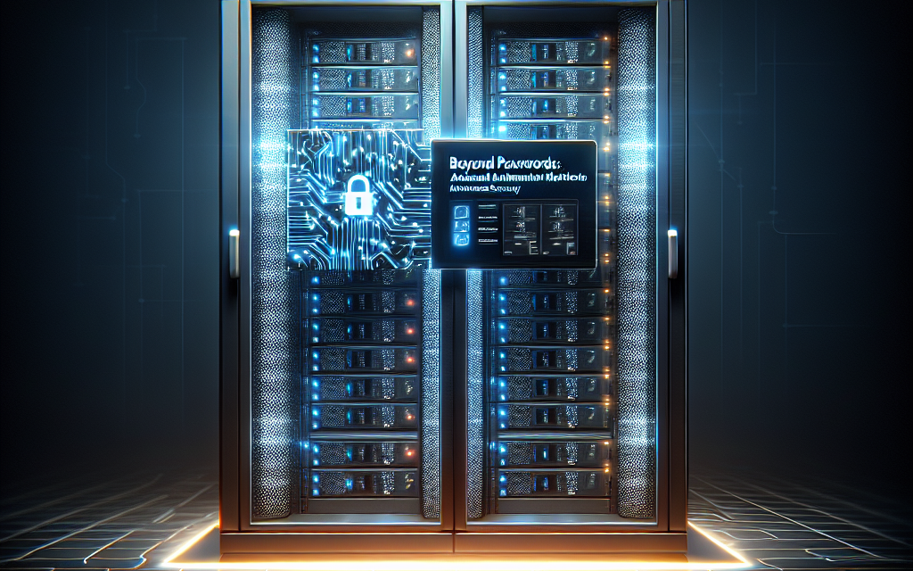Beyond Passwords: Advanced Authentication Methods for Windows Server RDP Security