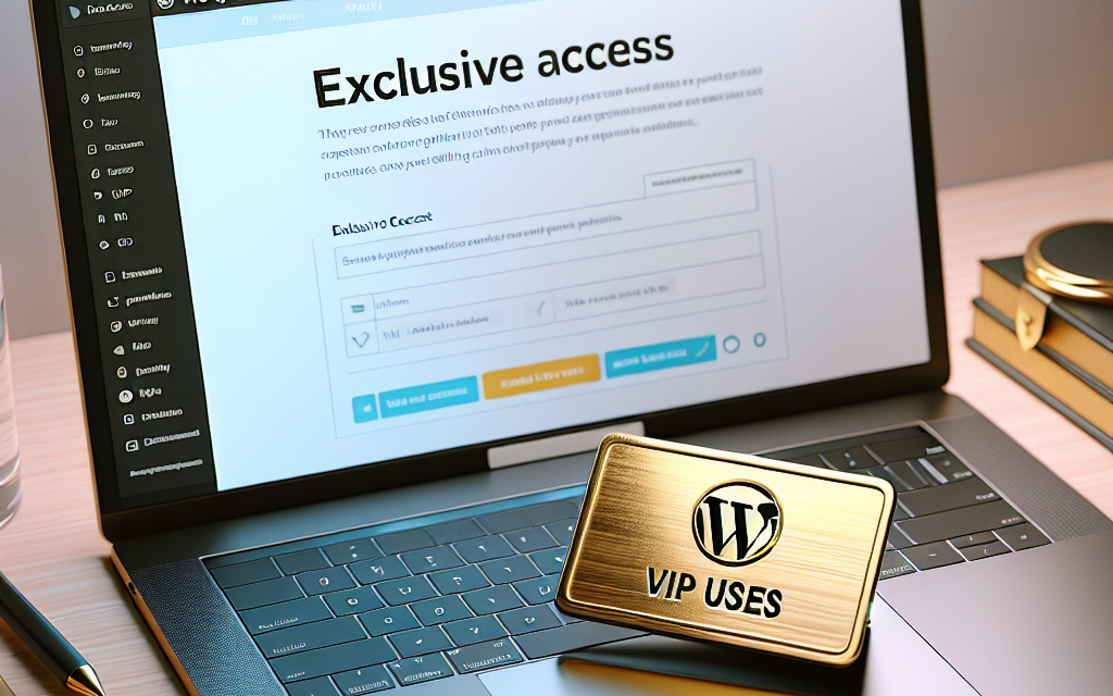 Creating Exclusive Access: Setting Up Private Content for VIP Users in WordPress