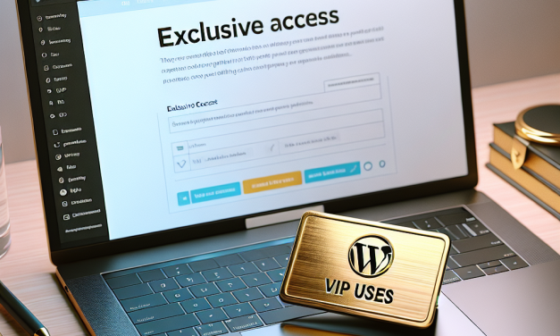 Creating Exclusive Access: Setting Up Private Content for VIP Users in WordPress