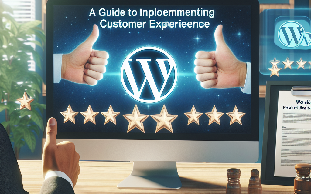 Enhancing Customer Experience: A Guide to Implementing Product Review and Rating Systems in WordPress