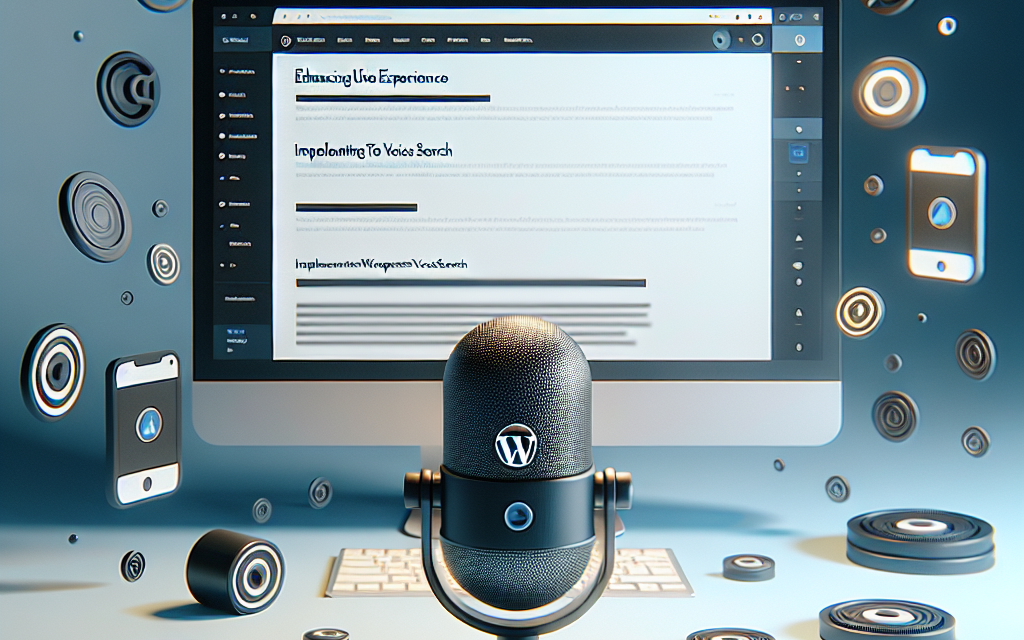 Enhancing User Experience: Implementing Voice Search on Your WordPress Site