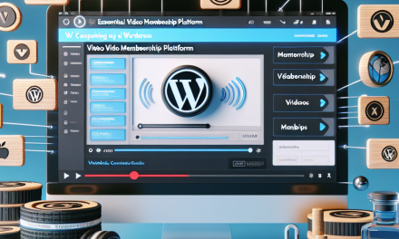 Essential Plugins for Creating a Video Membership Platform with WordPress