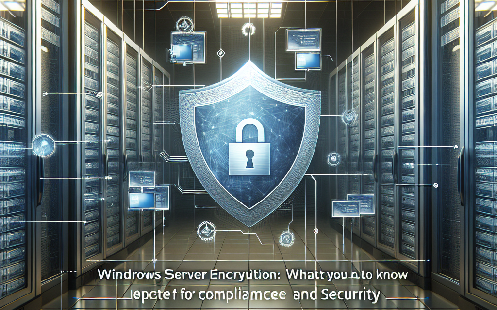 Windows Server Encryption: What You Need to Know for Compliance and Security