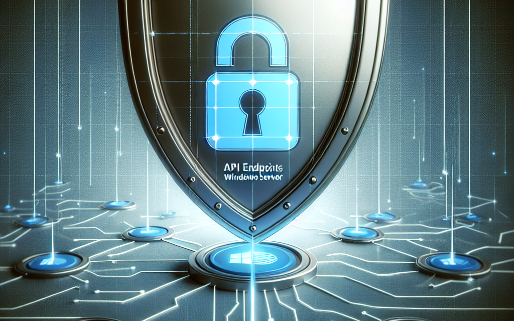 Best Practices for Securing API Endpoints in Windows Server