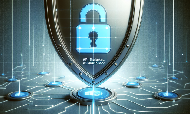 Best Practices for Securing API Endpoints in Windows Server