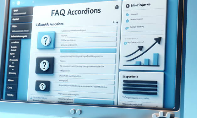 Streamlining Your FAQs: How to Use Collapsible Accordions in WordPress