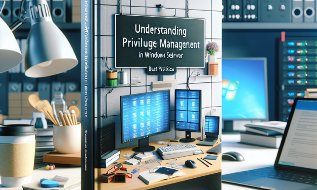 Understanding Privilege Management in Windows Server: Best Practices