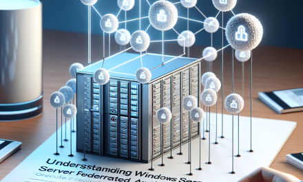 Understanding Windows Server Federated Authentication: Concepts and Benefits