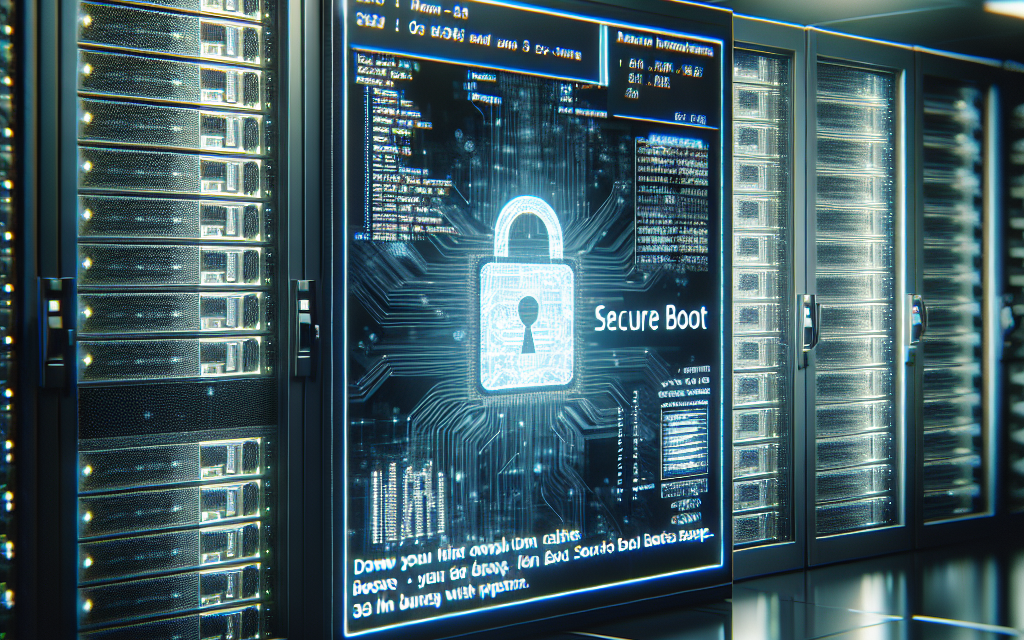 Configuring Secure Boot Parameters on Your Linux Server