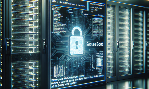Configuring Secure Boot Parameters on Your Linux Server