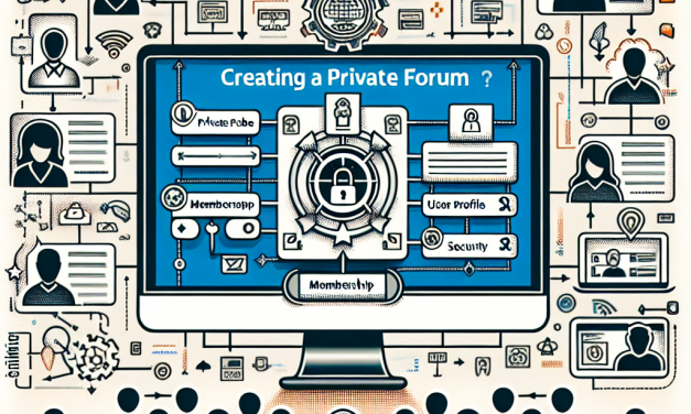 Creating a Private Forum: A Step-by-Step Guide for Your Membership Site