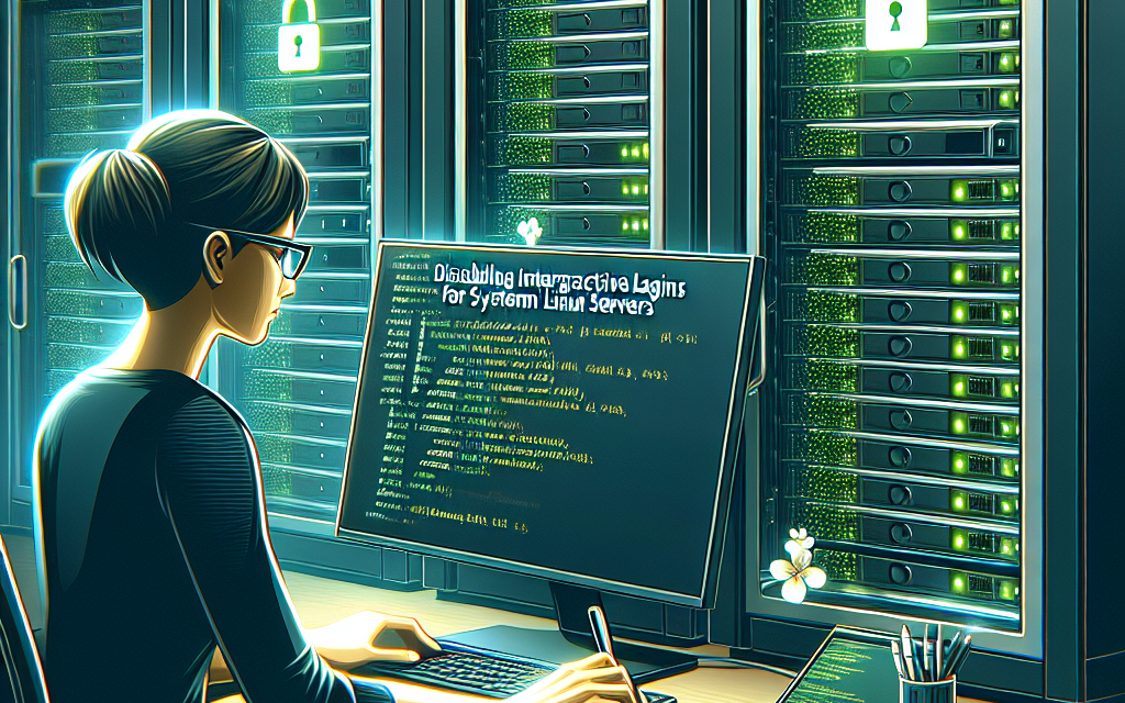 Disabling Interactive Logins for System Accounts on Linux Servers