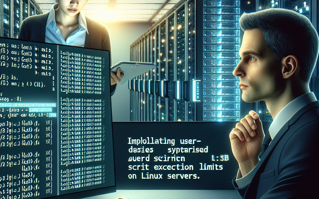 Implementing User-Based Script Execution Limits on Linux Servers