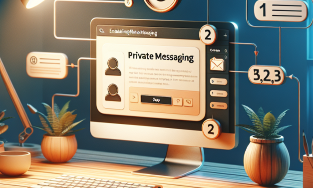 A Step-by-Step Guide to Enabling Private Messaging on Your WordPress Site
