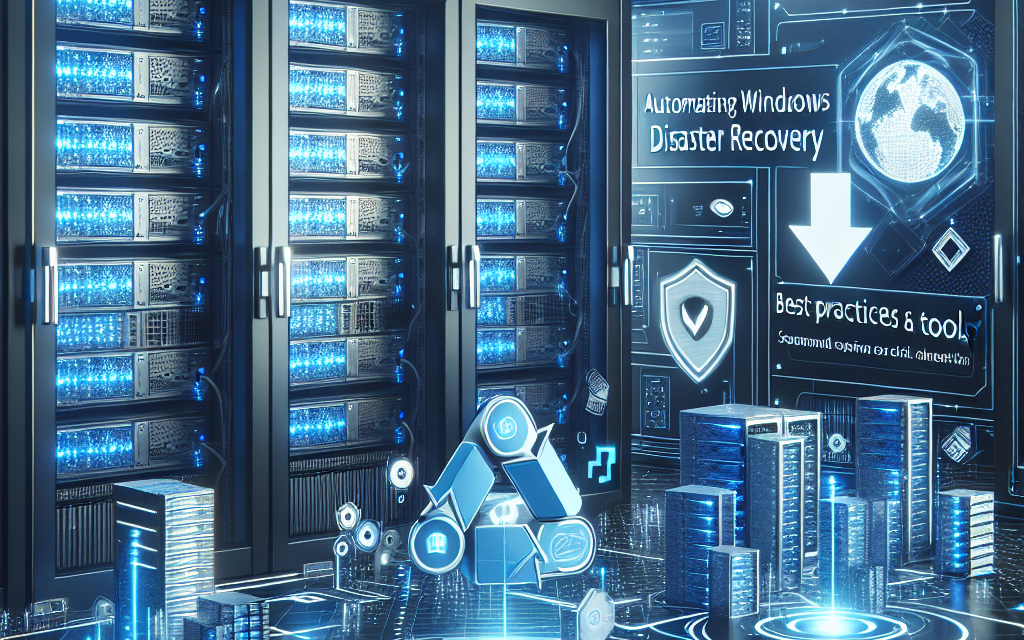 Automating Windows Server Disaster Recovery: Best Practices and Tools