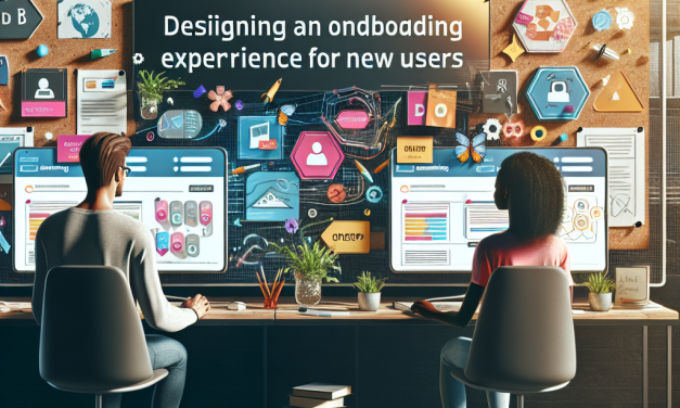 Designing an Engaging Onboarding Experience for New Users