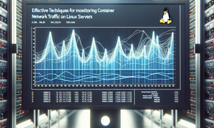 Effective Techniques for Monitoring Container Network Traffic on Linux Servers
