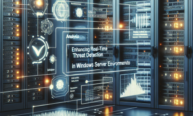 Enhancing Real-Time Threat Detection in Windows Server Environments