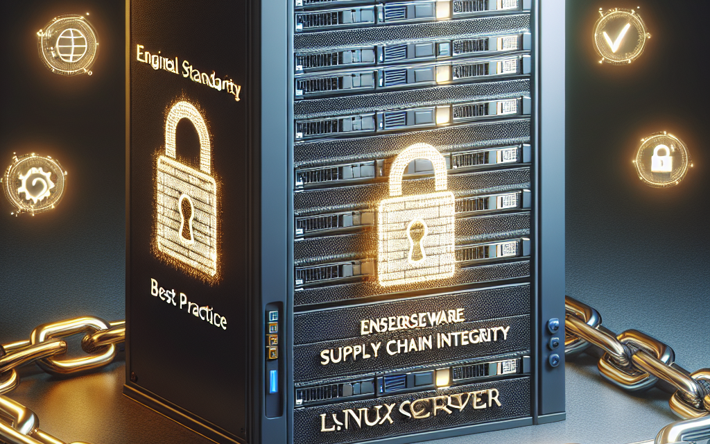 Ensuring Software Supply Chain Integrity on Linux Servers: Best Practices