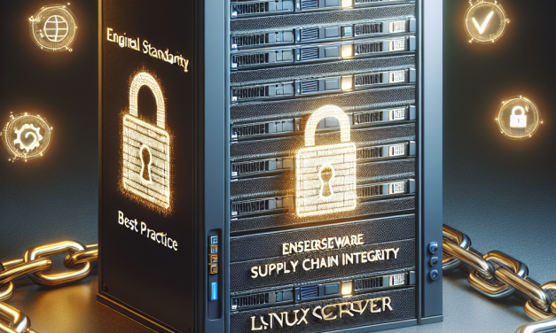 Ensuring Software Supply Chain Integrity on Linux Servers: Best Practices
