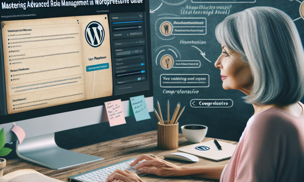 Mastering Advanced Role Management in WordPress: A Comprehensive Guide