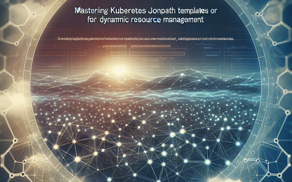 Mastering Kubernetes JSONPath Templates for Dynamic Resource Management