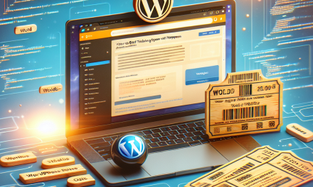 Building Your Own Event Ticketing System with WordPress