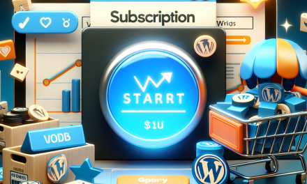 How to Launch a Successful E-Commerce Subscription Model on WordPress