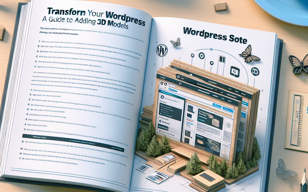 Transform Your WordPress Site: A Guide to Adding 3D Models