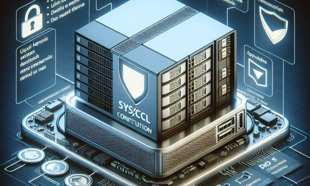 Configuring Sysctl for Effective DoS Protection on Linux Servers