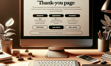 Designing Thank-You Pages That Convert: A Comprehensive Guide