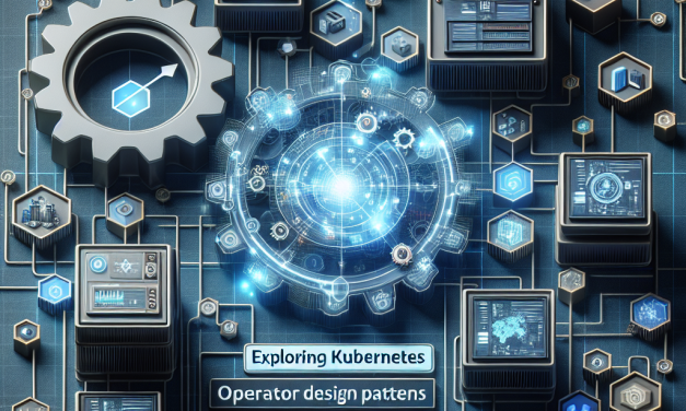 Exploring Kubernetes Operator Design Patterns for Enhanced Efficiency