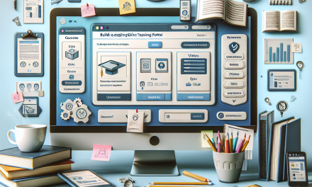 Building an Engaging Online Training Portal with Interactive Quizzes